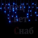 Светодиодная гирлянда "Бахрома синяя" Без контроллера 2x0,6м