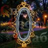 Световая уличная фотозона "Зеркало Барокко" 2.6х1.8 м неон