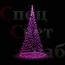 Уличная светодинамическая елка Фиолетовая 3 м